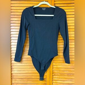Old Navy Square Neck Long Sleeve Bodysuit